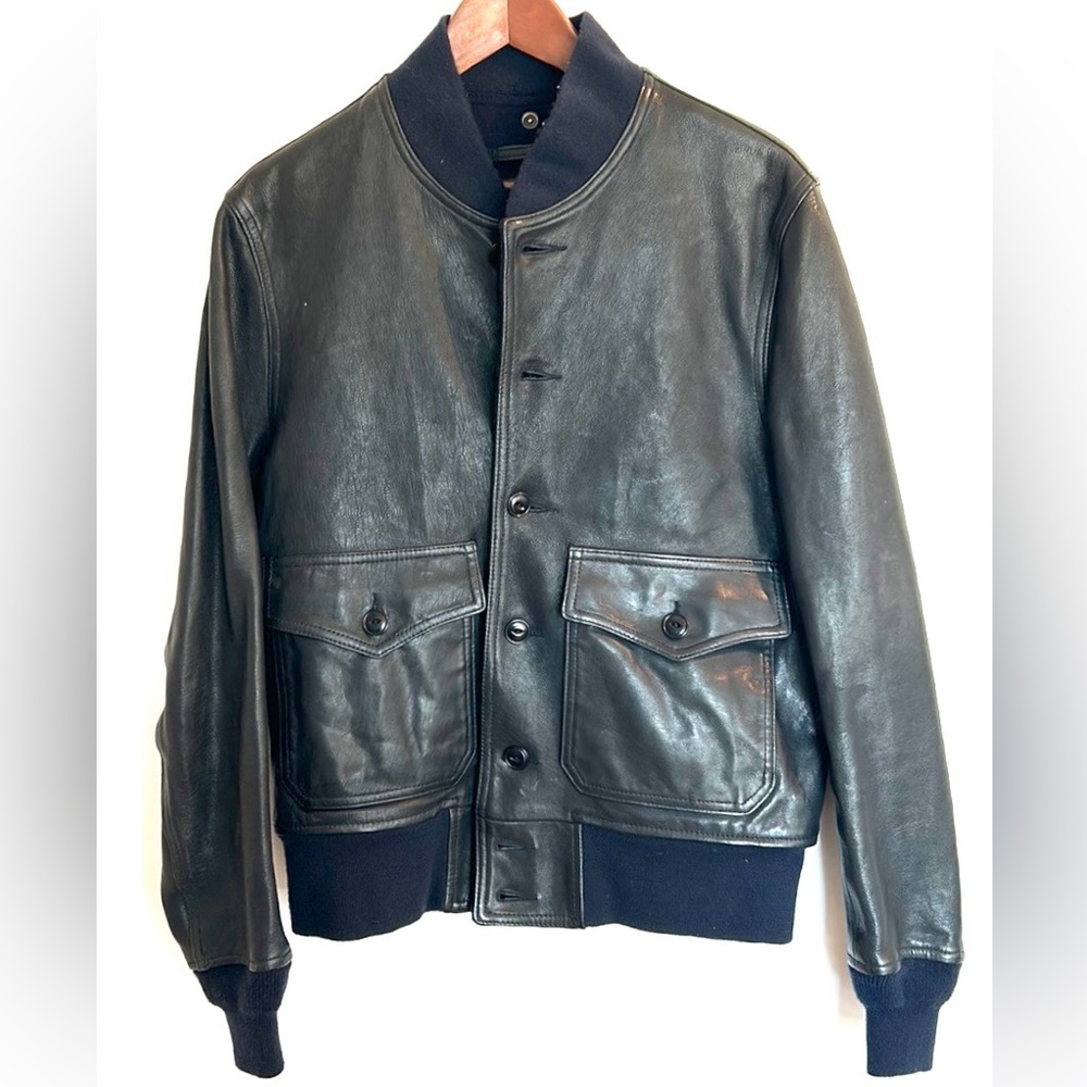 Schott NYC Perfecto Brand Leather Varsity Jacket